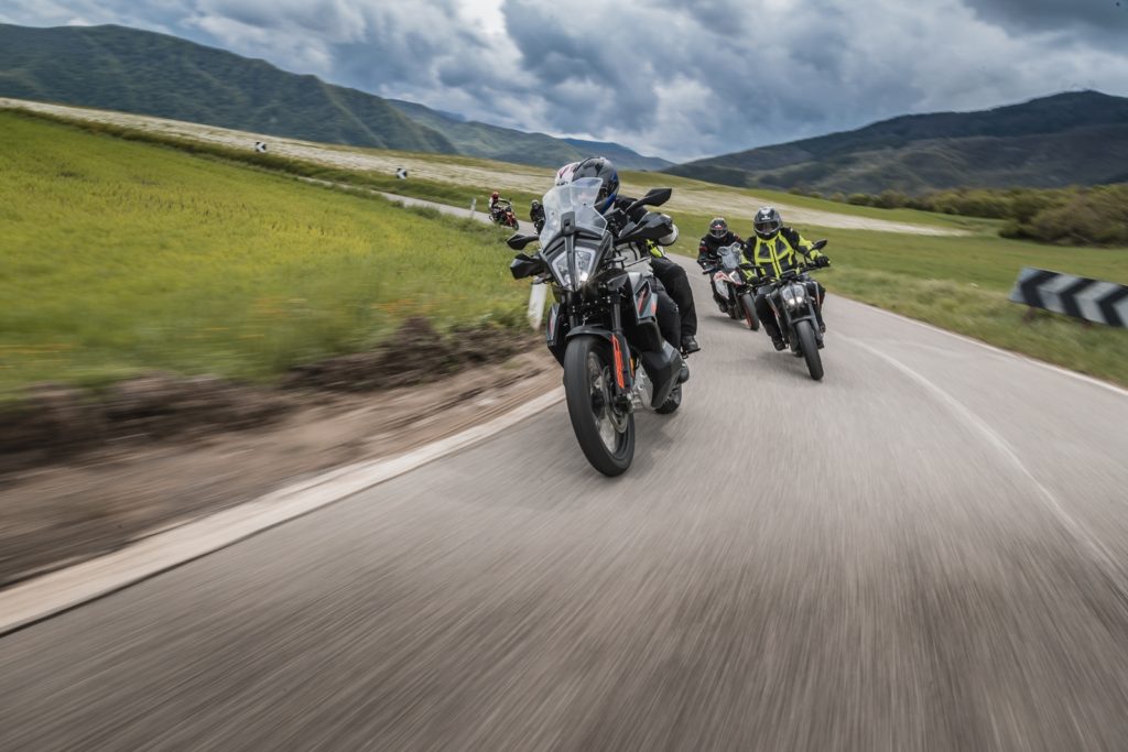 Safe Ride Experience KTM partner scuola di guida su strada moto