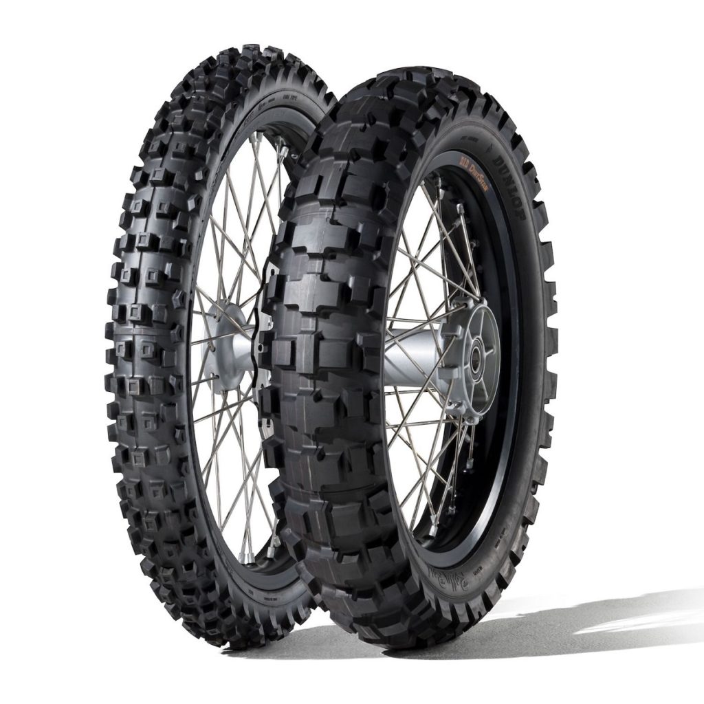 gomme enduro Nuove specifiche per la gamma off-road di Dunlop pneumatici fuori strada Dunlop D952 D908 RR D908 marcatura m+s