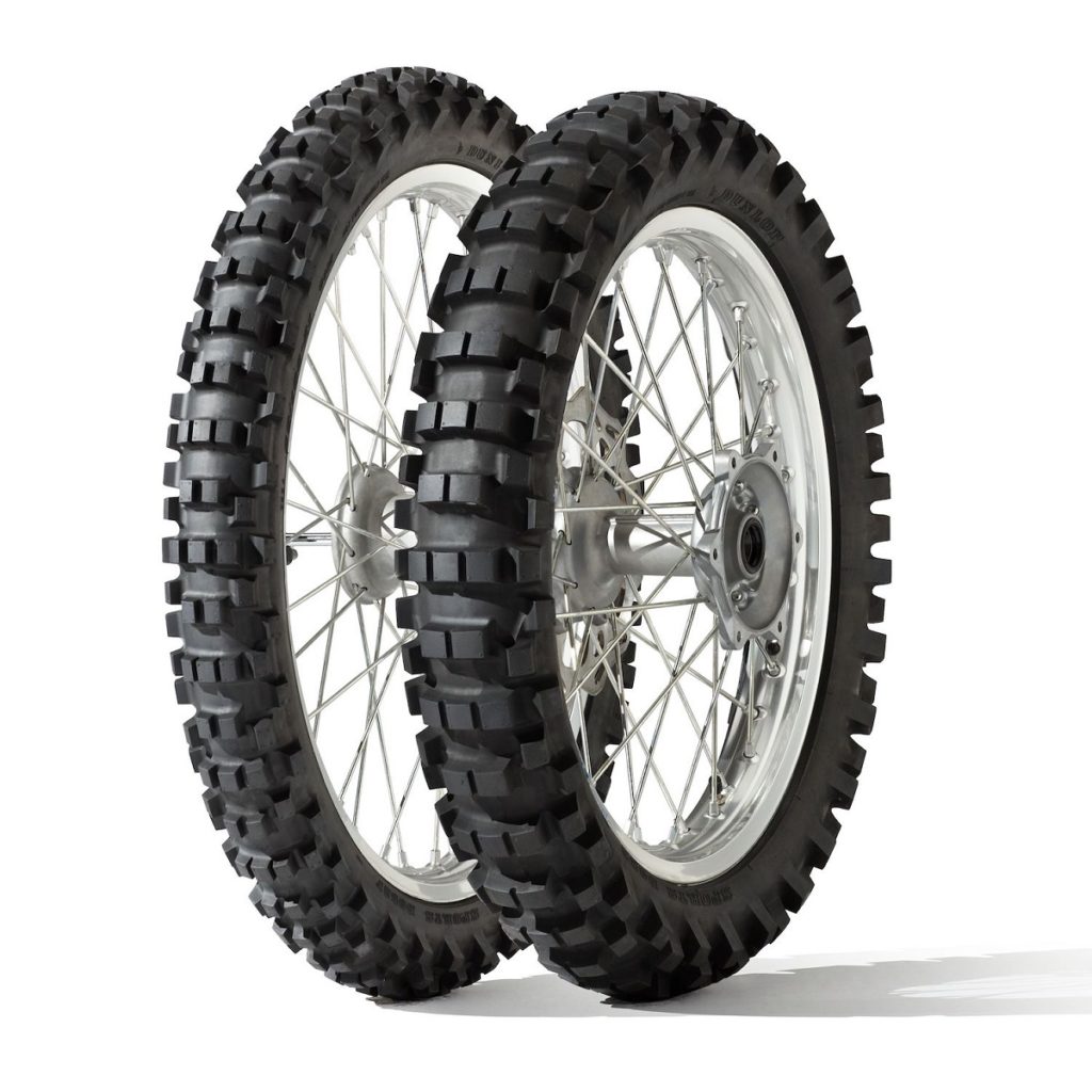 gomme enduro Nuove specifiche per la gamma off-road di Dunlop pneumatici fuori strada Dunlop D952 D908 RR D908 marcatura m+s