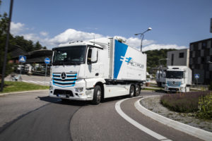 eActros Mercedes-Benz Trucks camion elettrico elettrici 