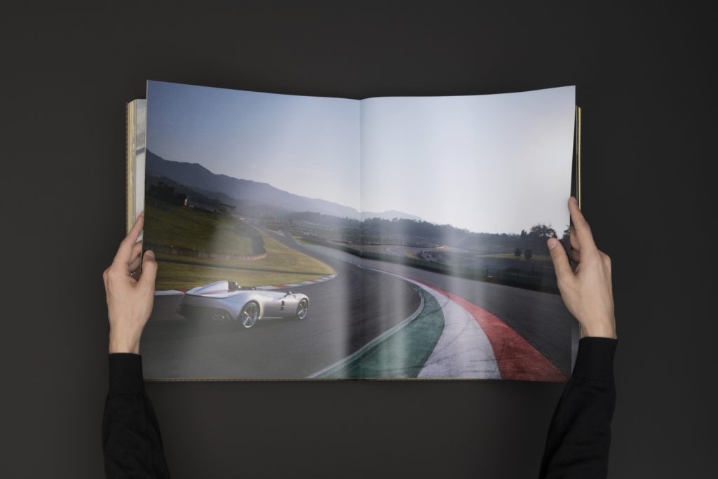 Ferrari Monza Sp1/Sp2 progetto editoriale pubblicazione   