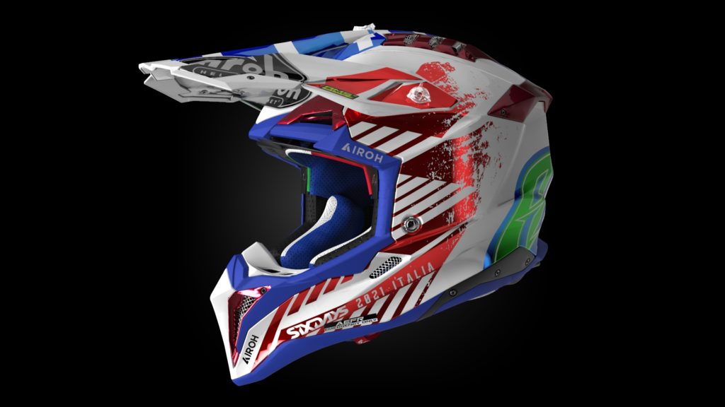 Airoh realizza una limited edition dedicata alla 95° edizione di ISDE: Aviator 3 Six Days Italia 2021