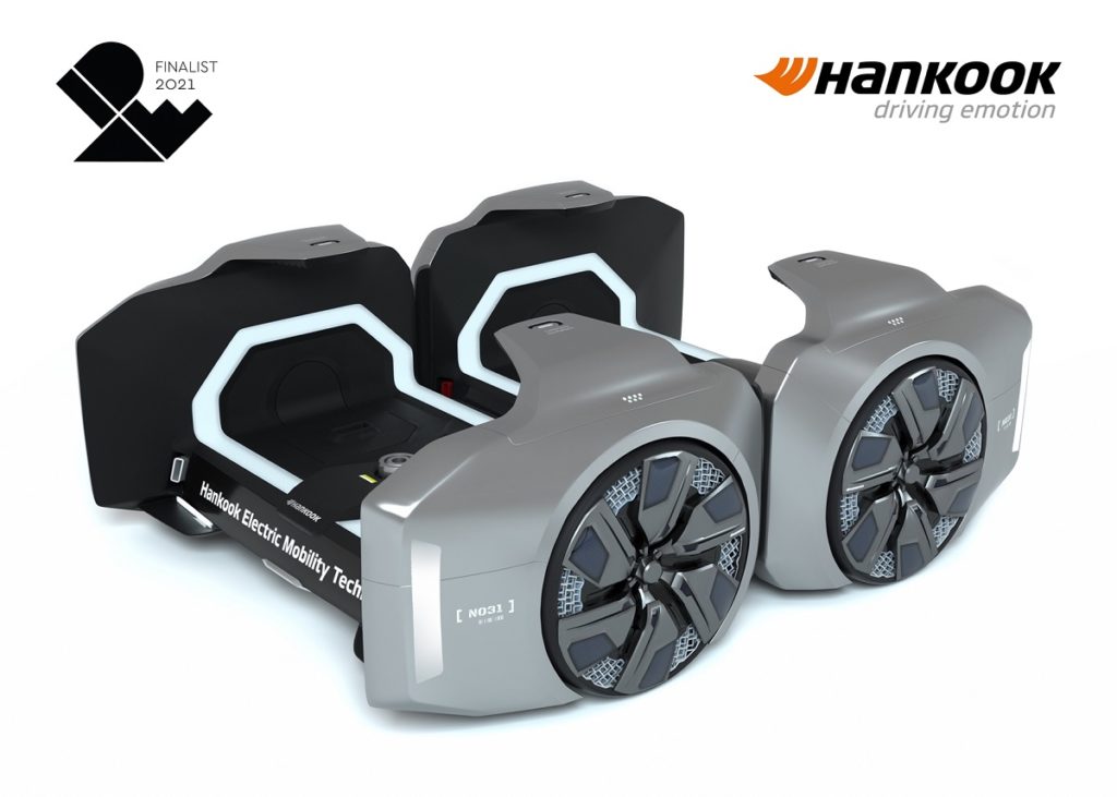Hankook HPS-Cell IDEA 2021, ottiene i tre migliori premi per il design VITTORIA concept ruote cerchi gomme pneumatici Platform System