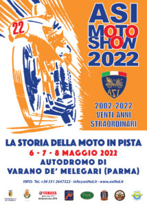 ASI MotoShow 2022 6 8 maggio Autodromo Riccardo Paletti Varano