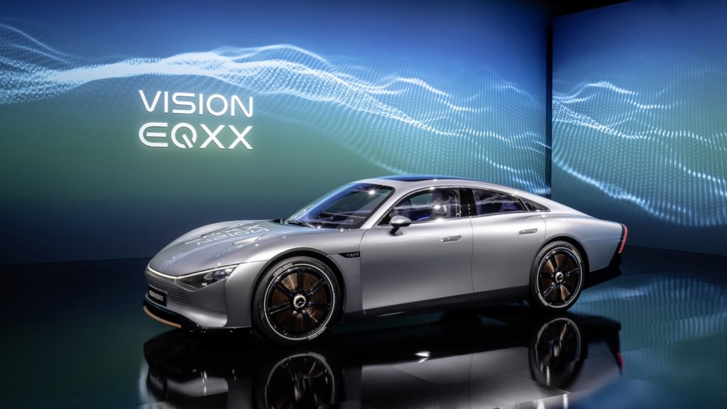 Vision EQXX Mercedes auto elettrica Bridgestone Turanza Eco Enliten