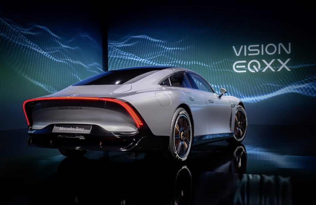 Vision EQXX Mercedes auto elettrica Bridgestone Turanza Eco Enliten