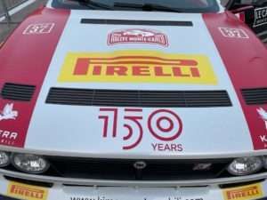 Kimera EVO37 rally Monte Carlo 150 anni di Pirelli anniversario