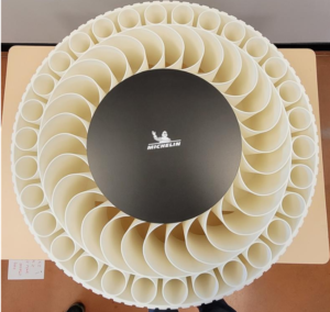 Michelin luna pneumatici airless gomme senza aria nasa Artemis 