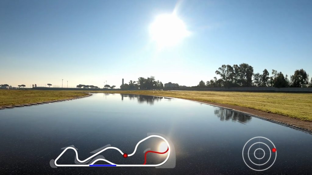 Bridgestone pista aprilia inaugura la nuova di Wet Handling presso l’European Proving Ground di Roma dove aperta costi auto gomme pneumatici