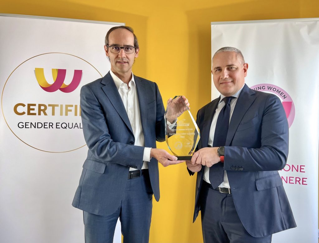 Michelin Italiana certificazione azienda Gender Equality
