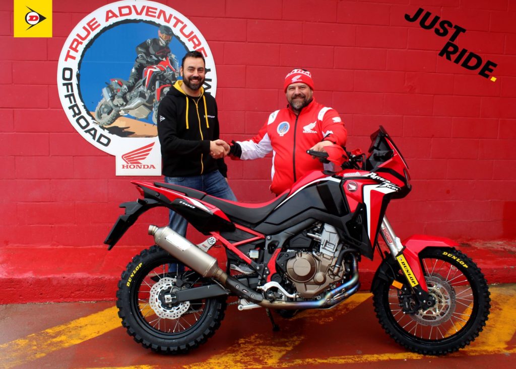 True Adventure Offroad Academy Dunlop Honda Motor Europe