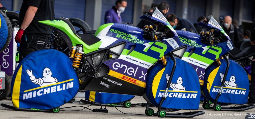 Michelin MotoE 2024 fornitore pneumatici Coppa Mondo FIM Enel 