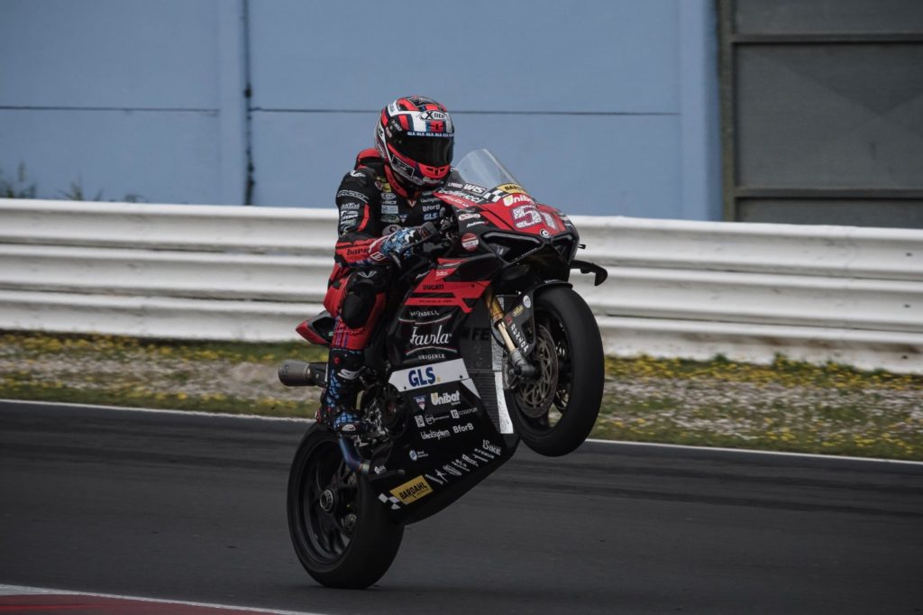 CIV SuperBike pneumatici Dunlop debutto Campionato Italiano Velocità