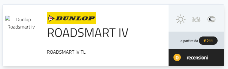 Roadsmart IV recensioni opinioni Dunlop pareri prova pista