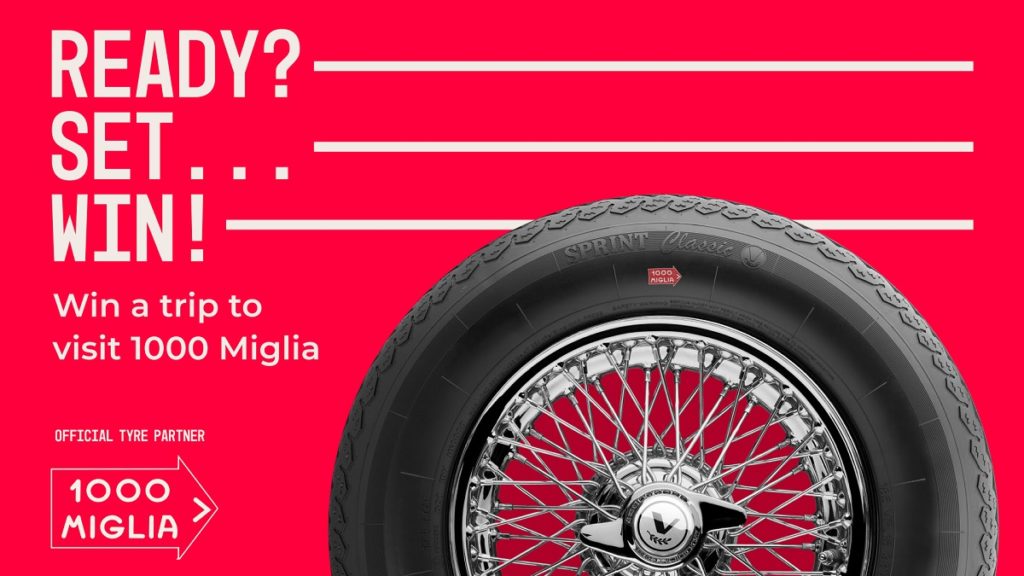 Vredestein 1000 Miglia un’esperienza VIP per due persone premio concorso iscrizione scadenza sito dove quando giugno brescia milano