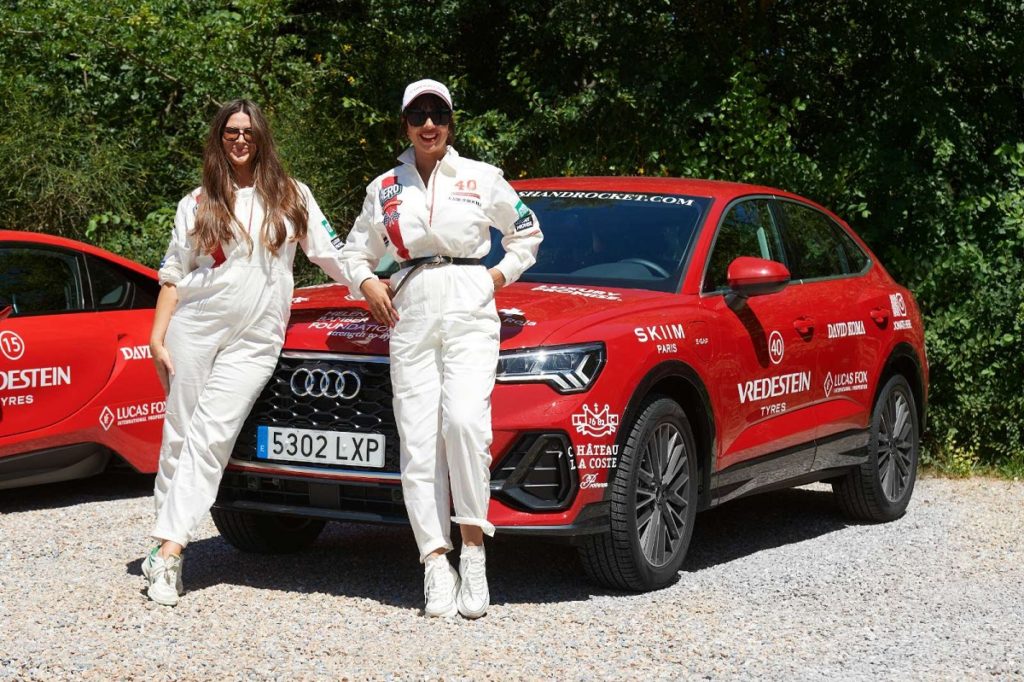 Cash & Rocket con Apollo Tyres in tour per promuovere l’uguaglianza attraverso l’istruzione sponsor Julie Brangstrup Watts Majorelle Gala Gonzalez