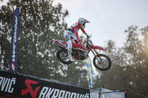 Andrea Verona Enduro E1 pneumatici Metzeler Six Days Extreme. 
