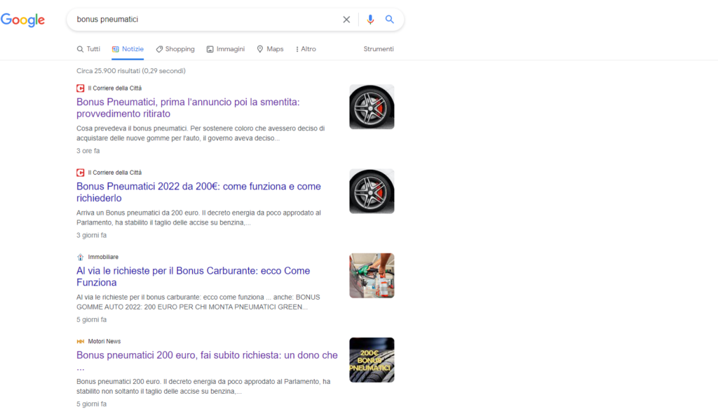 bonus pneumatici fake news 200 euro notizia falsa