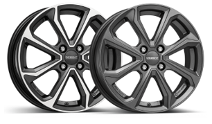 Dezent KT la ruota a 4 fori per city car asiatiche Hyundai kia ruote cerchi cerchioni copertoni montaggio alcar colore trattamento