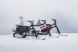 MoonBikes Park Cortina d'Ampezzo snow ebike bici motoslitta elettrica