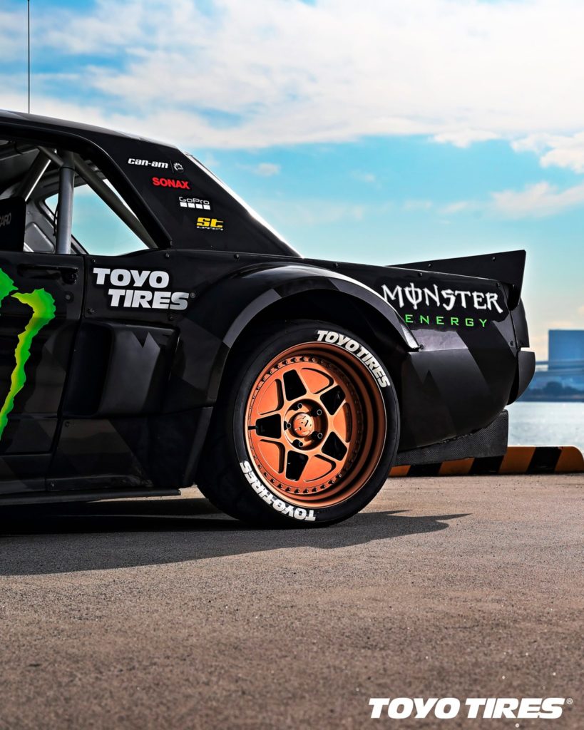 Toyo tires ken block fieri di essere partner brand ambassador