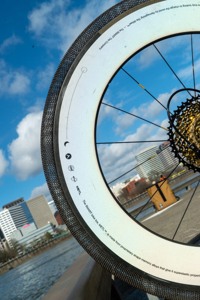 SMART Tire metl gomma lega metallica bici NASA