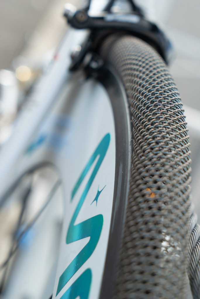 SMART Tire metl gomma lega metallica bici NASA