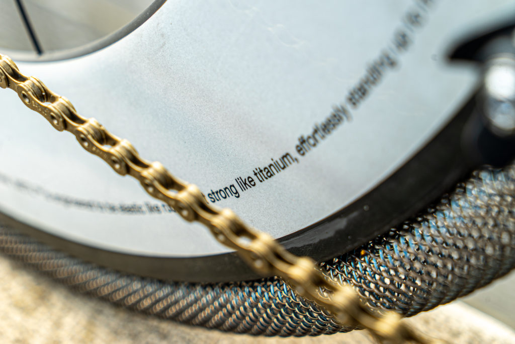 SMART Tire metl gomma lega metallica bici NASA