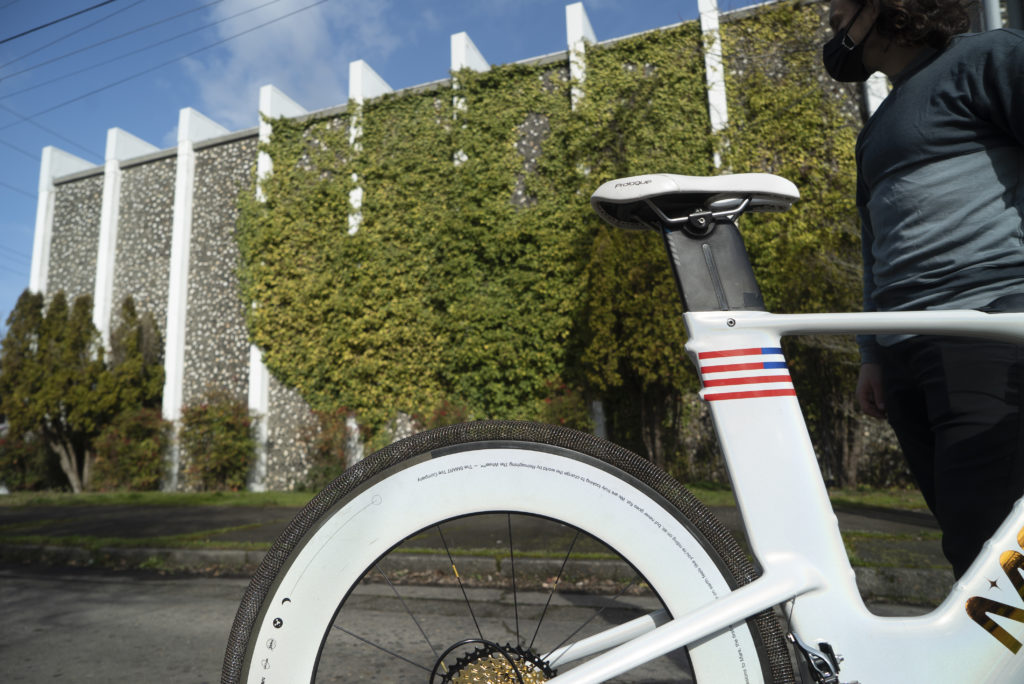 SMART Tire metl gomma lega metallica bici NASA