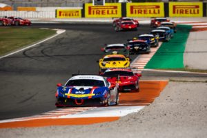 Ferrari Challenge Europa 2023 Pirelli pista Valencia 