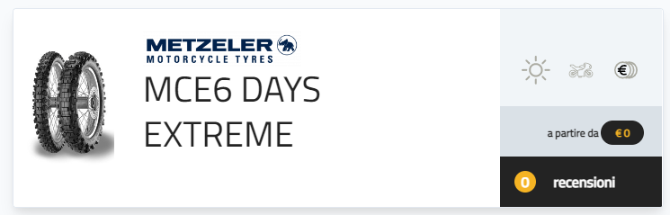 Metzeler Trofeo Enduro KTM 2023 pneumatici MCE 6 Days Extreme 