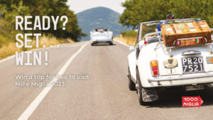 concorso Vredestein 1000 Miglia 2023 vinci esperienza vip