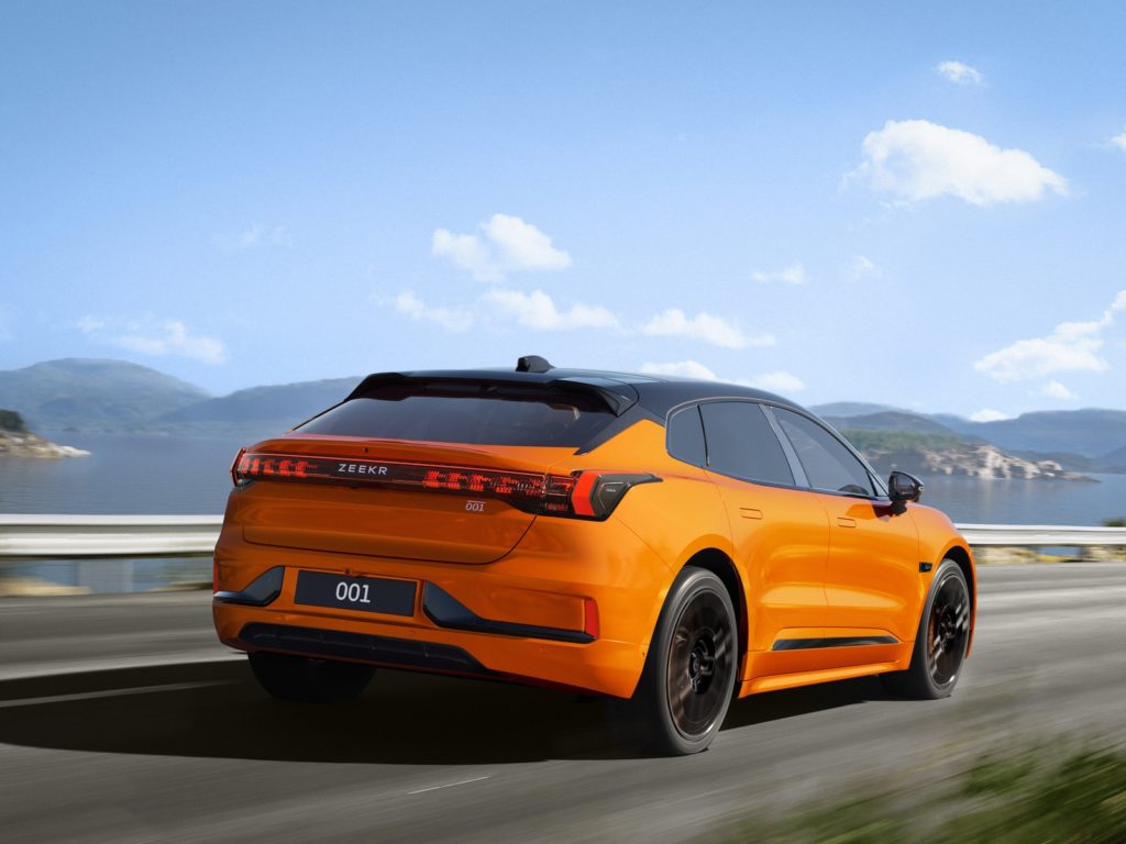 ZEEKR mercato europeo veicoli elettrici 001 X auto elettriche cinesi