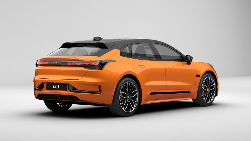 ZEEKR mercato europeo veicoli elettrici 001 X auto elettriche cinesi