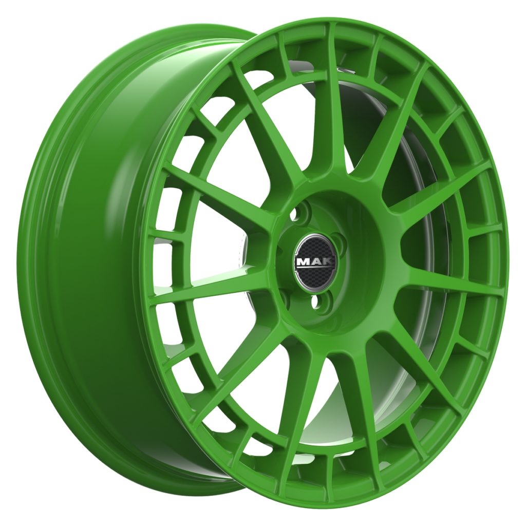 MAK NTT, modalità Sport-Line cerchi in lega ruote colori finiture foto rossi verdi gialli omologati NAD 11 razze raggi sportivi